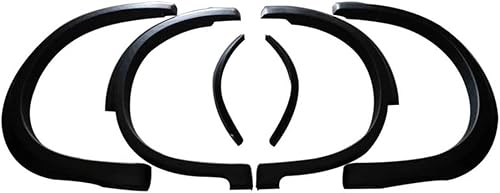 CHEUIT Wheel Arch Fender Flares Mudguards Compatible with Nissan X-Trail T32 Rogue 2017 2018 2019 2020 Matte Black 6pcsSet Slim