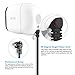 Arlo 30FT Weatherproof Outdoor Power Cable with Quick Charge 3.0 Adapter, Compatible with Arlo Pro, Pro 2, Go, Other Home Camera (Micro USB), 1 Set, Black