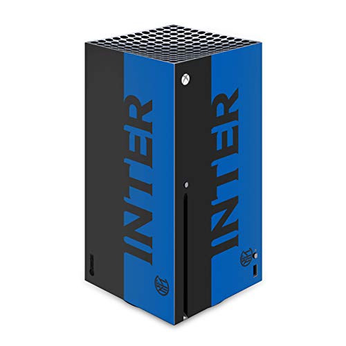 Inter Milan skin Xbox Series X autocollant en vinyle Head Case Designs