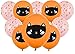 Produktbild 10 Luftballons Katze Katzengeburtstag Deko Katze Geburtstag Kinder Erwachsene Geburtstag Halloween Party Katzenluftballon 30cm Ballon Katze Schwarz