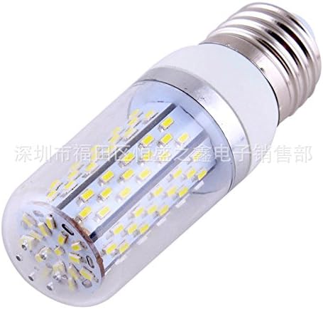 NIKU-Explosion-Proof Led Corn Lamp E27 With Lampshade 3014Smd 120 Beads 8W Corn Lamp Wide Voltage Led Bulb,E27-Warm Light [Energy Class A+++]