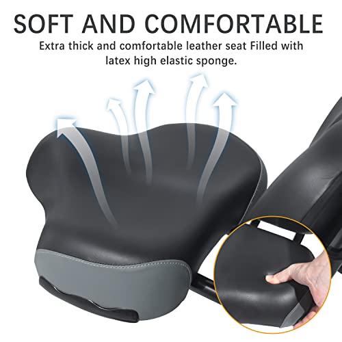 Topmate Adjustable Oversized Comfort Tricycle Seat, Removable Comfortable Electric Bicycle Saddle For Es30/Es31/Es32 #TOP4