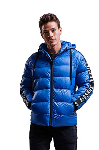 Redskins Battle Returns Parca, Nautical Blue, L para Hombre