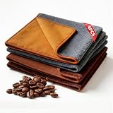 4 Stück Barista Tuch, 30x40cm Doppelseitige Mikrofasertücher, Fusselfreie Microfasertuch, Barista Set, Kaffee Zubehör Spüllappen Abwaschlappen für Reinigung Dampflanze Siebträger Kaffeemaschine