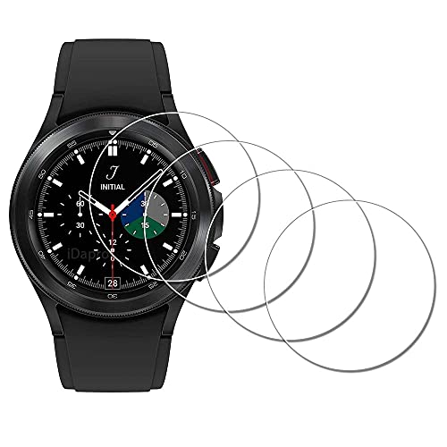 ✅ Pellicola protettiva progettata solo per SAMSUNG Galaxy Watch 4 Classic 42mm , non adatta per Galaxy Watch 4 44 mm, Galaxy Watch 4 Classic 46 mm, Galaxy Watch 4 40 mm e altre orologi.Include 4 x Vetro Temperato con materiale necessario.