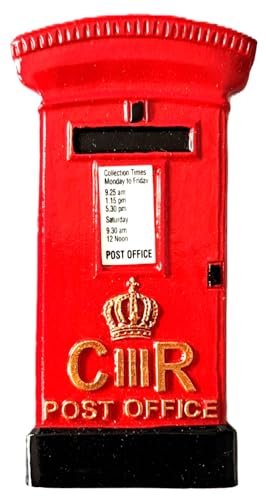 Post Box London Fridge Magnet Red Traditional English British Souvenir Gift Mail