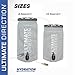 Ultimate Direction 1.5 Liter Hydration Reservoir for Endurance Training, Backpacking, Runners, BPA-Free, Easy Fill Lid