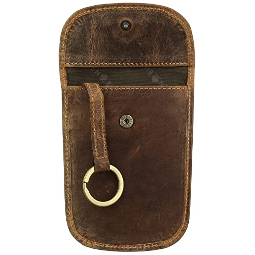 Greenburry Vintage etui na klucze duża skóra 11 x 1,5 x 7 cm