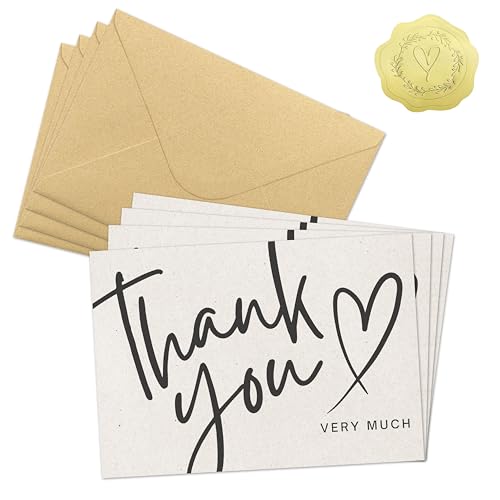 Yezirzax 20 Pack Thank You Cards Multipack, 14X9 cm Thank Yo