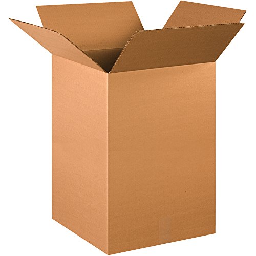 Image of TAPE LOGIC 16 x 16 x 26 Corrugated Cardboard Boxes, Tall 16 inchL x 16 inchW x 26 inchH, Pack of 10 | Shipping, Packaging, Moving, Storage Box for Home or Business, Strong Wholesale Bulk Boxes