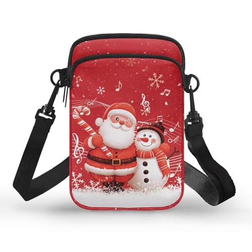 Image of Hawaiian Tribal Small Crossbody Bags for Women Cell Phone Bag Purse, Sea Turtle Zipper Sling Purses Shoulder Bag