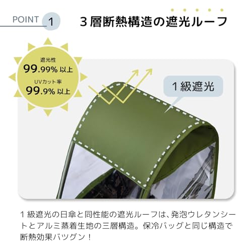 namelessage(ネームレスエイジ) 自転車 チャイルドシート レインカバー 後ろ 子供乗せ 遮光 UVカット ブラック Freeサイズ NACR-7050 の商品画像 3