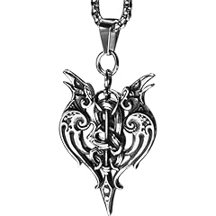 Silver odin raven spear