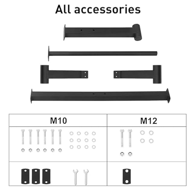 Heavy Duty Deadlift Barbell Jack Weight Lifting Olympic Barbell Changing Weight Plates for Deadlifting, Powerlifting, and Weightlifting - 900lb Capacity