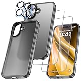 Protection à 360 degrés : Le Protecteur écran et Caméra Arrière Protecteur Compatible avec iPhone 17 sont faits de verre trempé 9H, offrant une double protection pour l'avant et l'arrière de votre téléiPhone. Associez-le à un étui une protection à 360 degrés