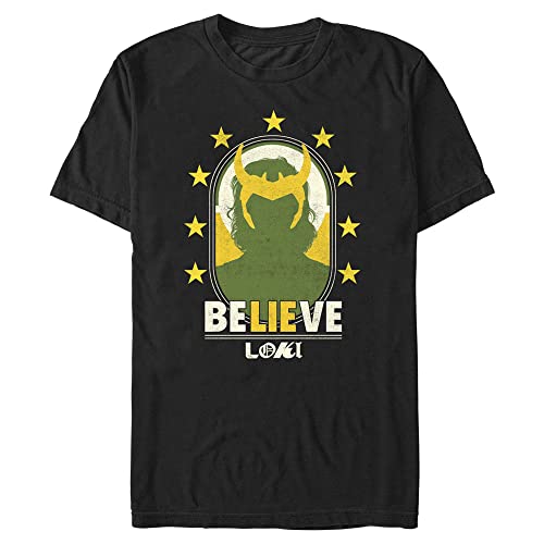T-shirt Marvel Loki imprimé vert et or haut de taille 3XL