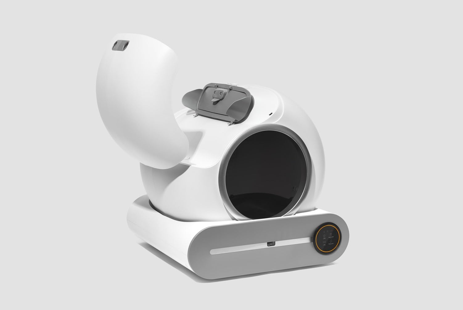 Litière Automatique pour Chat avec Détection Intelligente, Nettoyage Automatisé sans Odeur,Grand Bac Silencieux, Écran LED, Sûre et Hygiénique, Idéal pour Chats Moyens à Grands, Installation Facile