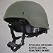 Rothco ABS Mich-2000 Replica Tactical Helmet - Lightweight & Durable Headgear for Outdoor Activities, Costumes, and More