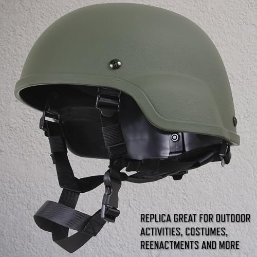 Rothco ABS Mich-2000 Replica Tactical Helmet - Lightweight & Durable Headgear for Outdoor Activities, Costumes, and More by Rothco - Image 3