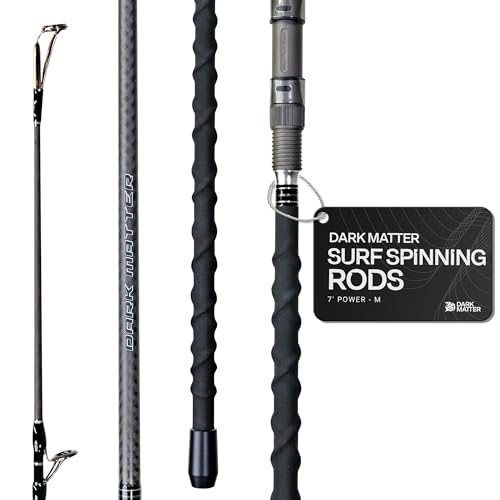 Dark Matter Surf Spinning Rod - Carbon Blank 2 Piece 10 ft S...