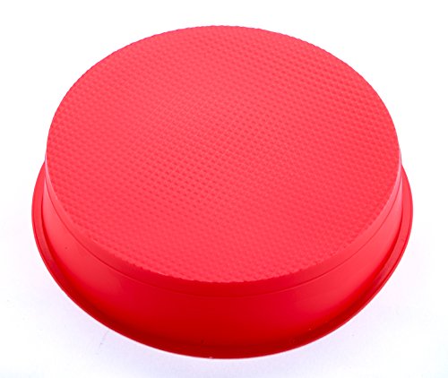 Bekith CAKEMOLDPAN-2RED-179 4 Pack 9 Inch Round Silicone Cake Pans thumb #2