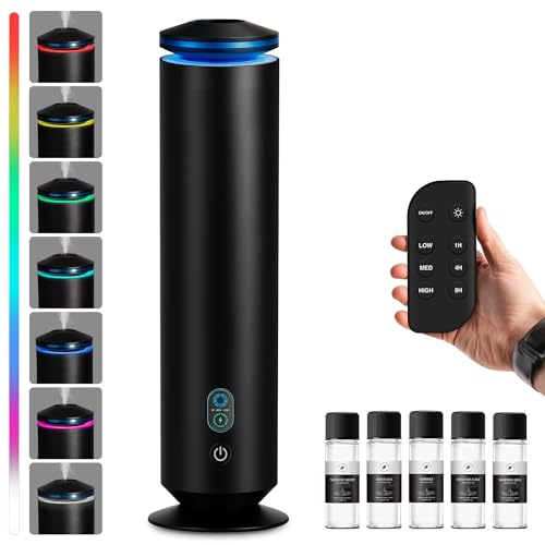 Waterless Scent Diffuser Starter Kit - 1500 Sq Ft Coverage, Scent Diffuser for Home, Hotel, Studio,...