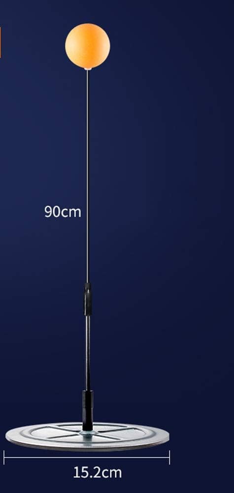 qiuqiu Table Tennis Trainer Elastic Shaft,Portable Table Tennis Set with 2 Racket for Adults and Kids Indoor Outdoor Play,Table Tennis Racket Self-Training Trainer-Teenagers