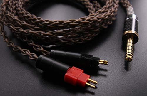 KK Cable II-SO Replacement Audio Upgrade Cable Compatible for HD420 HD430 HD525 HD545 HD565 HD650 HD600 HD580 Headphones. 4.4MM Male Balanced Plug. II-SO (1.5M(4.9ft))