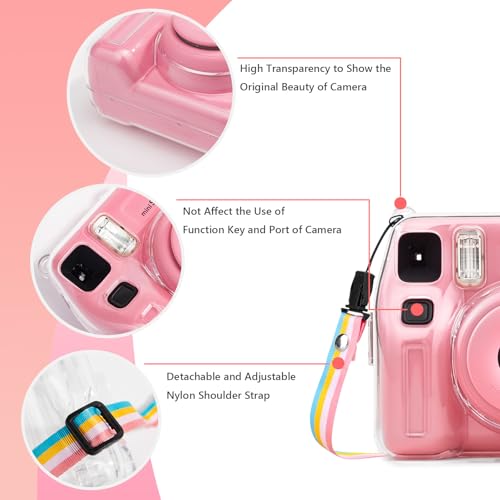 Funda transparente rígida para cámara Instax Mini SE miniatura 4
