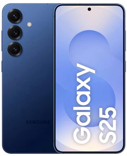 Samsung Galaxy S25 5G (Navy, 12GB RAM, 256GB Storage) | Snapdragon 8 Elite for Galaxy Processor | 50MP Triple Camera | 6.2-inch Dynamic AMOLED 2X 