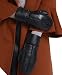 Produktbild YISEVEN Damen Merino Lammfell Fäustlingee Gefüttert Winter Lederhandschuhe Winterhandschuhe Fellhandschuhe Shearling Fingerhandschuhe Echtleder Schaffell Fell Fäustling Geschenke, Schwarz M