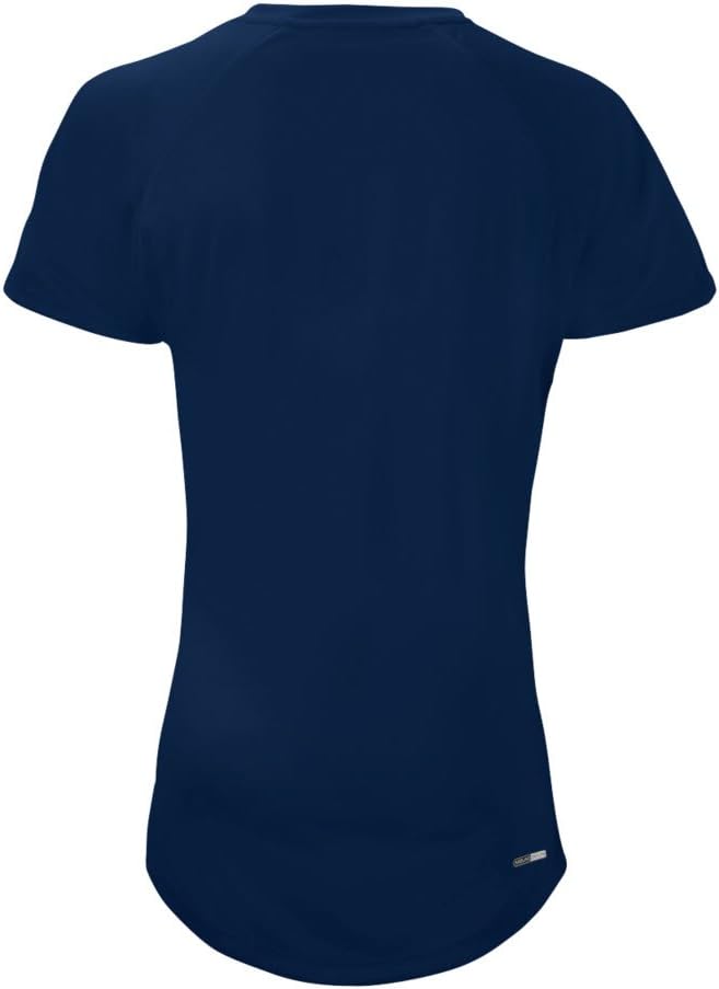 Mizuno Women's V-Neck Moisture Management Fastpitch Softball Tee Shirt