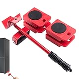 Möbel-Umzug-Werkzeug, Möbel-Umzug mit Rädern | Heavy Duty Möbelliftwerkzeug mit Rädern | Kompakte Größe Möbeltransport-Set Für