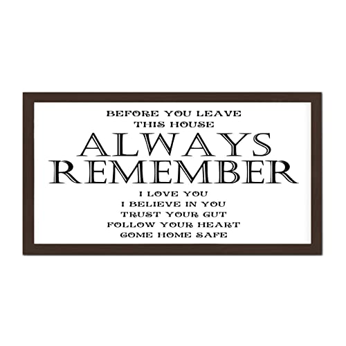 Plaque murale en bois I Love You le cadeau idéal pour exprimer votre amour au foyer