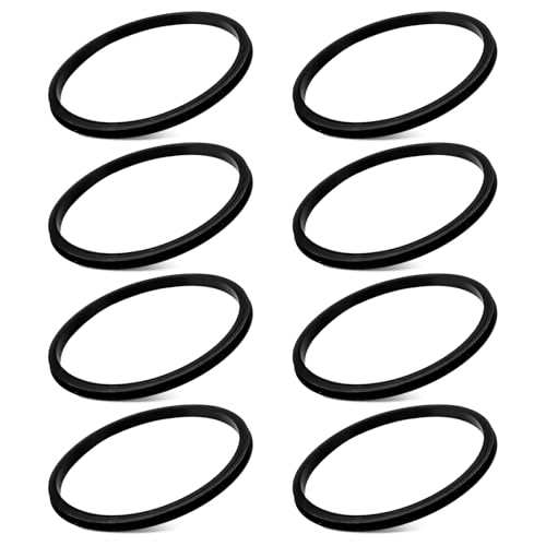 Tumbler Cup Lids Seal Gasket 20 oz for Yeti Tumbler Mugs, Silicone Lids Seals Gaskets Not Rubber Replacement for Yeti O-Ring Rambler Stainless Steel Insulated Tumblers Mug Fit for Ozark Trail, 8 Pcs -  doufuhua, Tumbler Mug Lids Seal Gasket 20 oz