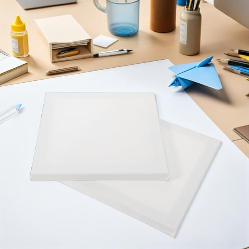 Lienzos para pintar 20x20 de algodón con bastidor de madera para óleo 8