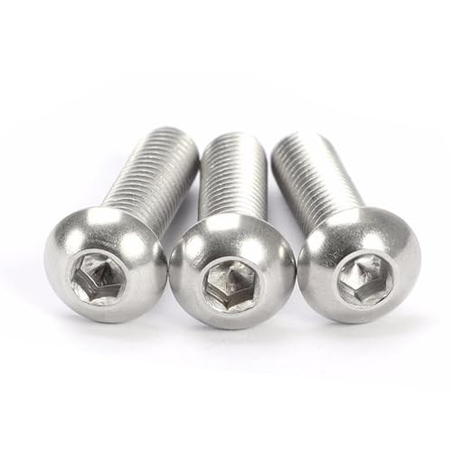 Moyocodi PTYZNLJ19 5/16-18 X 7/8'' (20 Pack) Pan Head Hex Socket Cap Screws Bolts, 304 Stainless Steel 18-8 thumb #1