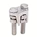 Burndy BF24N Flexible Copper Braid, 1.19" Width, 24" Length, 0.25" Height 1.75" Hole Spacing, 360/430 Indoor/Outoor Ampere Rating