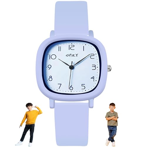 Image of SPIKY Analog Watch for Kids | Water Resistant & Lightweight | Durable & Soft Silicone Strap | Unisex Best Birthday Gift | Casual Analogue Wrist Watches for Boys & Girls | Age 2-14 yrs