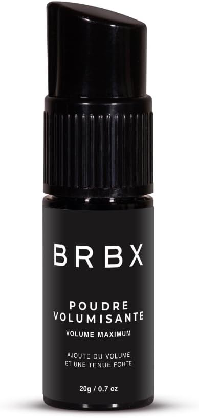 BRBX Volumizing Hair Powder for Men, Instant Texture & Fullness, Matte Finish, Non-Greasy Styling, Lightweight Formula for All Hair Types(20g / 0.7oz) Easy to Apply, No Residue (Single Pack 20g)
