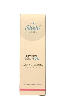RETINOL SERUM 2% Shelo NABEL Mejora la apariencia del tono y la textura de la piel FDA Aproved