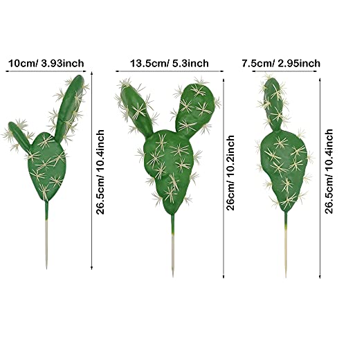 Woohome 9 Pcs Faux Fake Succulents Faux Cactus Artificial Cactus Decor Succulent Artificial Cacti Plant Artificial Cactus Succulent Plants For Decoration Faux Cactus Plant Bulk #TOP3