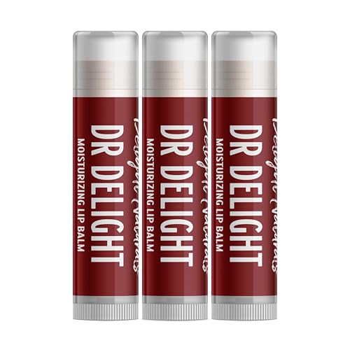 Delight Naturals Dr Delight Lip Balm - Set of Three
