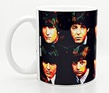 Mark Lewis Art Beatles Coffee Mug 11oz Cup | Signed Artwork Titled - Fab Four