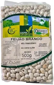 Feijão Branco Orgânico Coopernatural 500g
