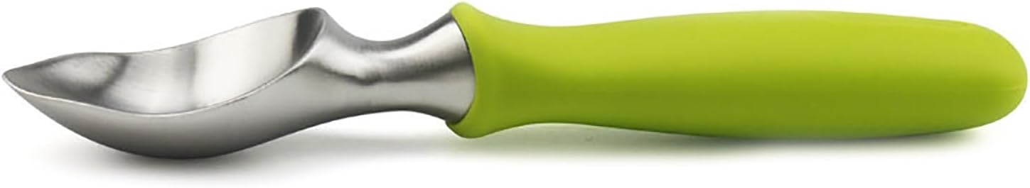 Coffee Scoop Ice Cream Scoop Fruit Scoop Ice Cream Scooper Silicone Handle Ice Cream Spoon for Kitchen