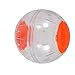 POPETPOP Ballon d'exercice de Course de Balle de Hamster Mini-Balle de Course Autour du Petit Animal de Compagnie (Orange)