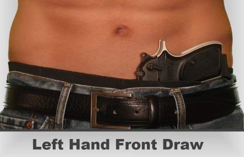 Four Way Belly Band Gun Holster - Size Small 28" - 33" #TOP7