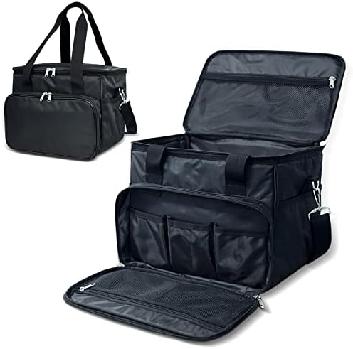 YCTechCam Carrying Case Bag Compatible with Jackery Explorer 500, Portable Power Station Storage Bag with Waterproof, Multiple Pockets for Charging Cable and Accessories