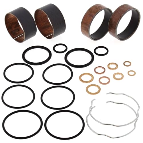 & Accessories For Honda Shadow Spirit 750, 2001-2006, Front Fork Bushing Rebuild Kit - Vt750dc Index-trf965-27597, Black